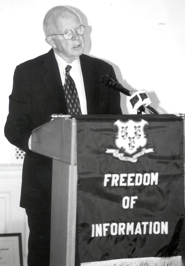 Picture of Commissioner Andy O'Keefe speaking at the 25th Anniversary Celebration
